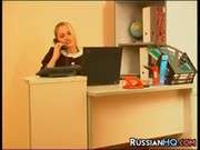 Секс в офисе русски